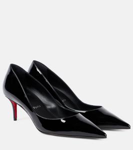 Туфли-лодочки Miss Z 60 из лаковой кожи Christian Louboutin, черный