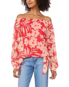 Топ с открытыми плечами VINCE CAMUTO, красный