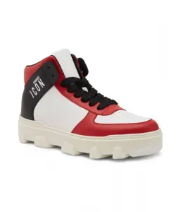 Кожаные кроссовки Dsquared2, белый