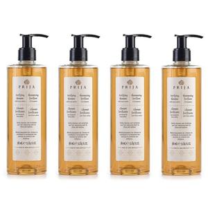 Восстанавливающий шампунь для волос с рукколой, 4x380 мл Prija