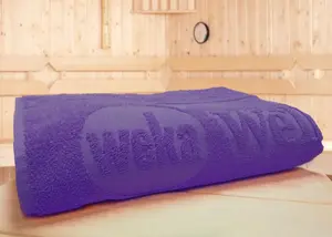 Полотенце для сауны weka "Виола", (1 шт.), ШxД: 70x180 см 70х180 см (1 шт.), цвет violett