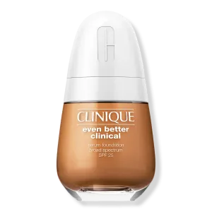 Тональный крем-сыворотка Even Better Clinical Serum Foundation с широким спектром защиты SPF 25 Clinique, WN 118 Amber (deep, warm-neutral undertones)