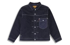 Мужская джинсовая куртка Levi's levi’s, цвет темно-синий деним