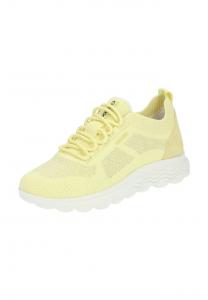Кроссовки из кожи/текстиля Geox, желтый