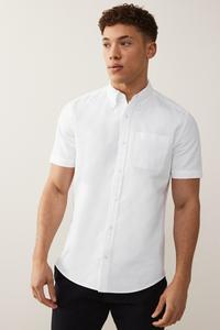 Мультипак оксфордских рубашек с короткими рукавами Next, синий