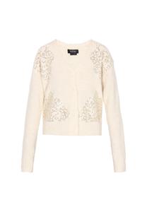 Usha BLACK LABEL Вязаный кардиган в цвете крем