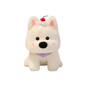 Плюшевая кукла West Highland Dolls с милым нагрудником, высота 25 см Mise