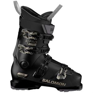Горнолыжные ботинки S/Pro supra 90 w gw - женские, 2025 Salomon, Black / Light Bronze Metallic / Black