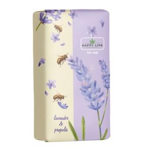 Туалетное мыло с лавандой и прополисом, 180г Happy Life, Inna marka