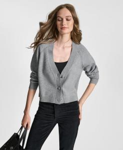 Женский кардиган с длинными рукавами реглан DKNY Jeans, Storm Grey Heather