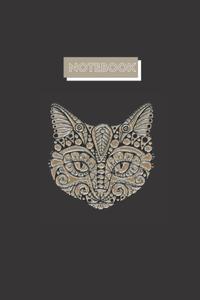 Notebook : cute cats notebook, for cat lovers, 110 page, 6 x 9 inches: 6 x 9 inches 15.24 cm x 22.86cm 110 pages (Independently published)