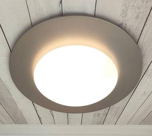 Потолочный светильник Niermann Standby Saturn, пластик - 1-пламенный - серебристый