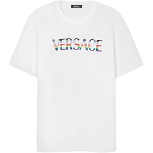 VERSACE Футболка унисекс белая