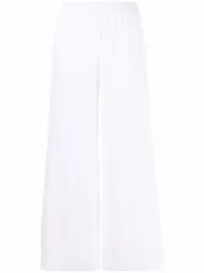 Широкие брюки с эластичным поясом Fabiana Filippi, белый
