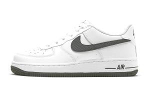 Кроссовки Nike Air Force 1 Low 'White Iron Grey Swoosh' GS