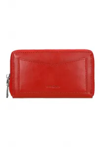 Кошелек zamykany na zamek błyskawiczny Wojas, Red