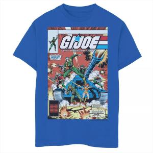 Мальчики 8-20 лет Футболка с обложкой комиксов Joe и графическим рисунком Licensed Character