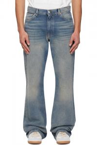 Mm6 Maison Margiela Синие джинсы с пятью карманами