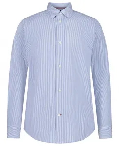 Мальчиковая футболка с длинным рукавом в полоску для возраста 8-20 лет Tommy Hilfiger, синий