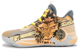 Nike Баскетбольные кроссовки Trey 5 Legend Of Sun Wukong с амортизацией средней высоты, унисекс, оранжевые