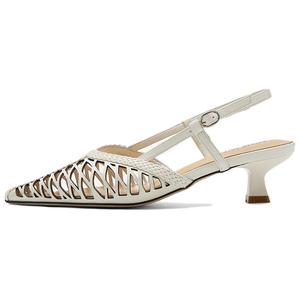 Туфли на тонком каблуке высотой 5,5 см для женщин NINE WEST, Ecru