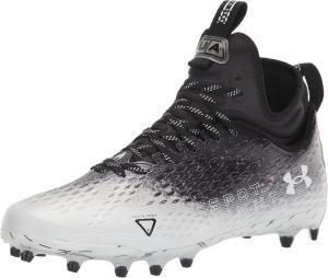 Футбольные бутсы Under Armour Men's Spotlight Lux Mc 2.0, белый/черный