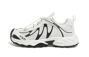 FOREVER 21 Низкие массивные кроссовки с амортизаторами, износостойкими и противоскользящими свойствами, женские, черные