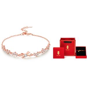 Jodie＆Kevin Джоди и Кевин Браслет из циркония для женщин серебряный