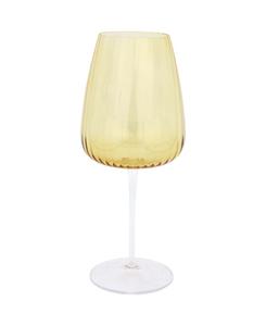 Франческа Янтарный Водяной Стакан VIETRI, желтый