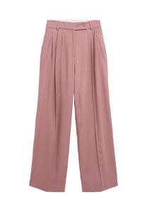 Широкие брюки со складками спереди ARMEDANGELS Kaayua, малиновый