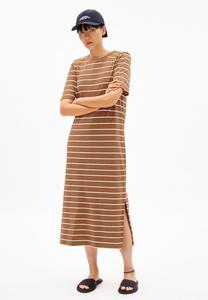 Платье из джерси XELINAA FINE STRIPE ARMEDANGELS, бежевый