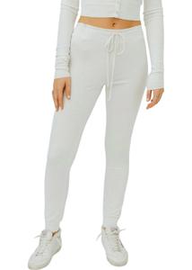 Брюки на завязках кремового цвета Eterne