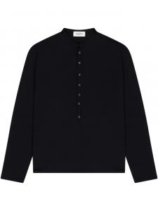 Футболка на пуговицах Laneus, черный