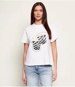 Футболка regular fit Guess Jeans, белый