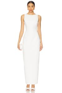 Макси-платье Marbella Amanda Uprichard, ivory