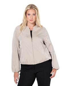 Ulla Popken Короткая куртка темно-бежевого цвета