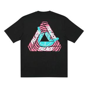 Футболка PALACE Tri-Zooted Shakka Round Neck Short Sleeve Unisex Black, черный