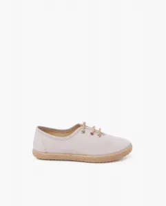 Детская обувь на шнуровке, эспадрильи Pisamonas, бежевый