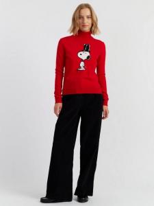 Свитер Snoopy с цилиндром Wool Rich Chinti & Parker, Red