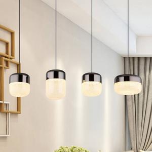 Светодиодный подвесной светильник Globo Lighting Cristallica Typ B, хрустальное стекло / железо - количество языков пламени: 4