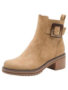 ботильоны бежевого цвета Marco Tozzi