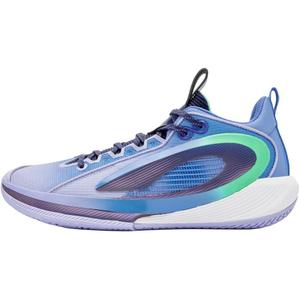 Низкие детские баскетбольные кроссовки с противоскользящими амортизаторами и износостойкими свойствами QIAODAN, синий