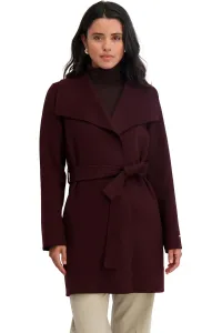 Женское двустороннее пальто из шерстяной смеси с поясом Tahari