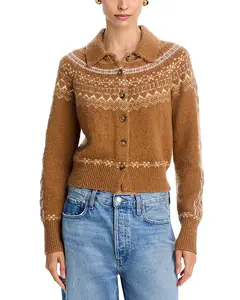 Кардиган Cloud Chalet Fair Isle Guest In Residence, бежевый