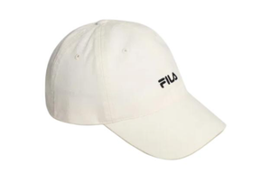 FILA Хлопковая бейсболка унисекс белая