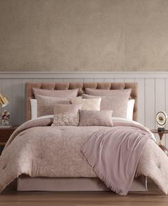 Комплект постельного белья Salwan Floral, 14 предметов, размер Queen Macy's, Pink