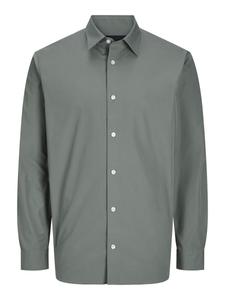 Повседневная рубашка JACK & JONES Comfort fit Button Up Shirt, зеленый
