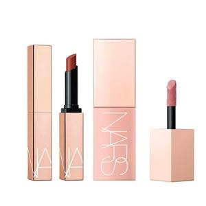 NARS Little Pink Gold Blush Makeup Sets Легко растушевывающийся жидкий румянец для лица 7мл + миниатюрная помада Pink Gold 1,5г