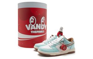 Стильные кроссовки для скейтбординга унисекс с низким верхом белого/синего цвета Vandy The Pink