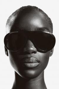 Солнцезащитные очки H&M, черный